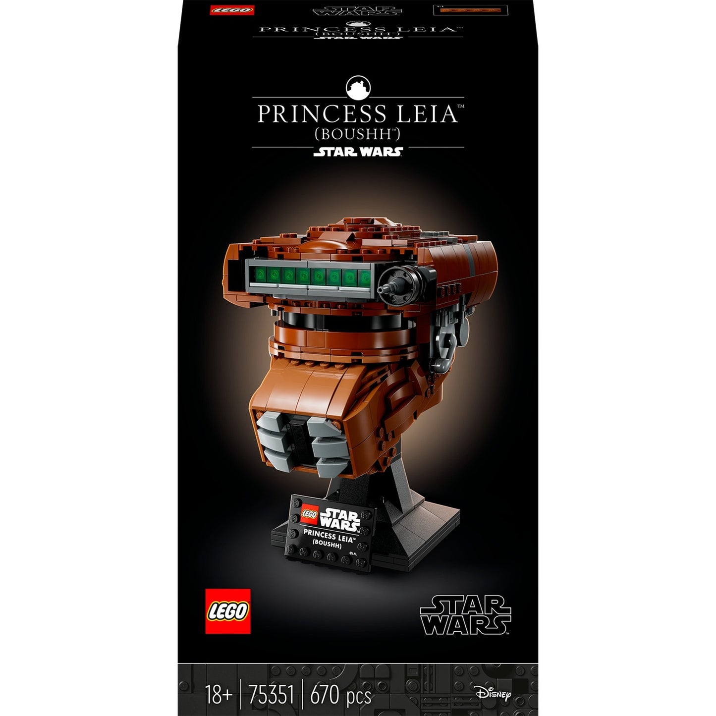 Lego Star Wars – Helmbauspielzeug „Prinzessin Leia (Boushh)“ (75351)