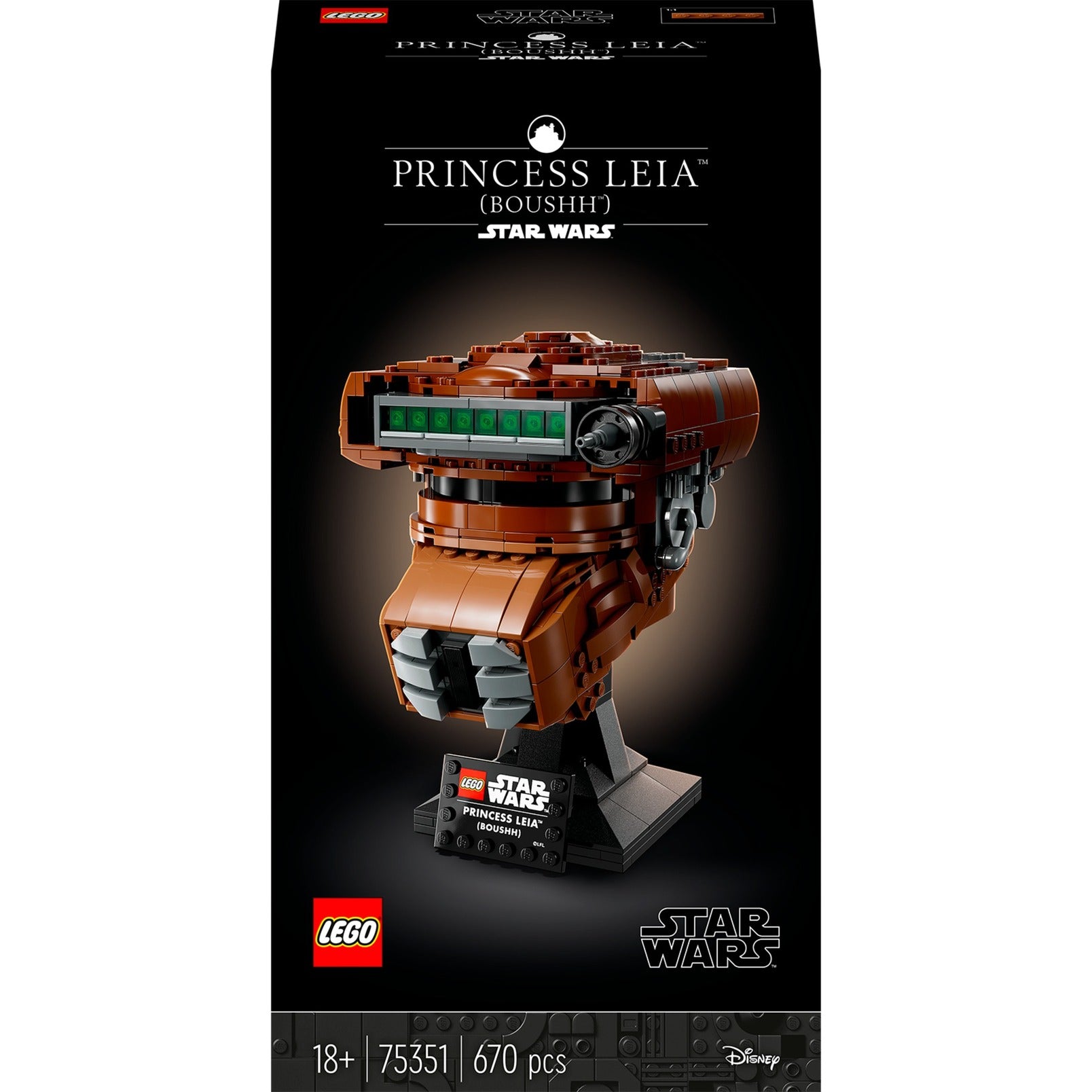 Lego Star Wars – Helmbauspielzeug „Prinzessin Leia (Boushh)“ (75351)