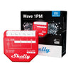 Shelly Wave 13 Uhr EU lr-Schalter (rot, Z-Wave, Z-Wave+)