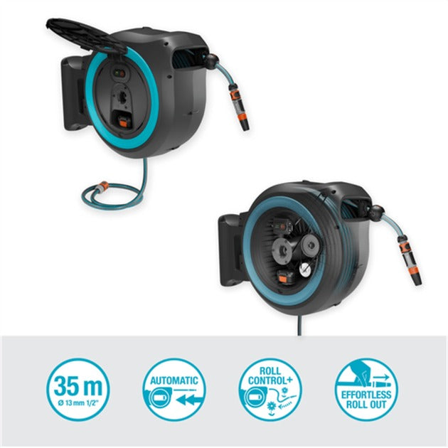 Gardena 35 m Wand-Snangenbox PowerRoll XL