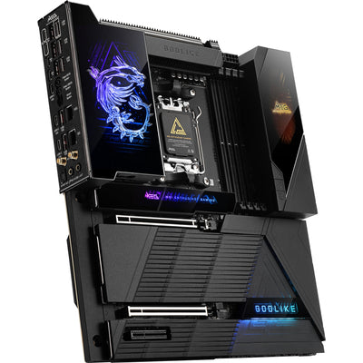 Msi Meg X870e Godlike Sockel AM5 Mainboard (5GB-LAN, 10GB-LAN, WLAN, BT, Sound, ATX)