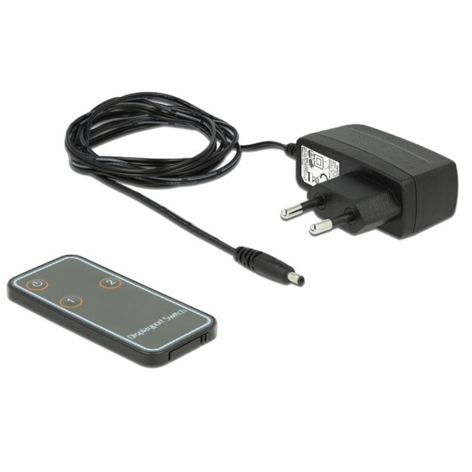 Delock DisplayPort Switch 2x 2 DisplayPort in 1x 2 d