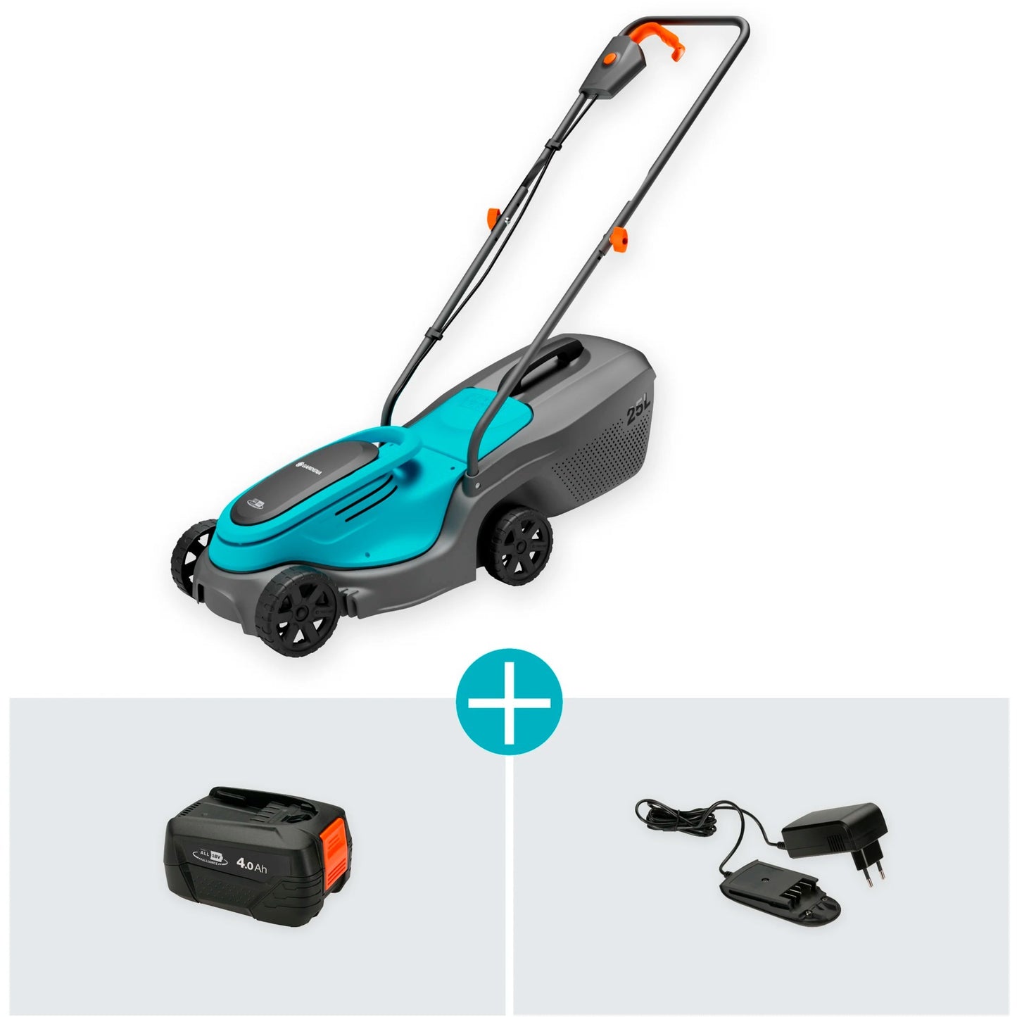Gardena Accugrashaaier Powermax 30 18V P4A Set