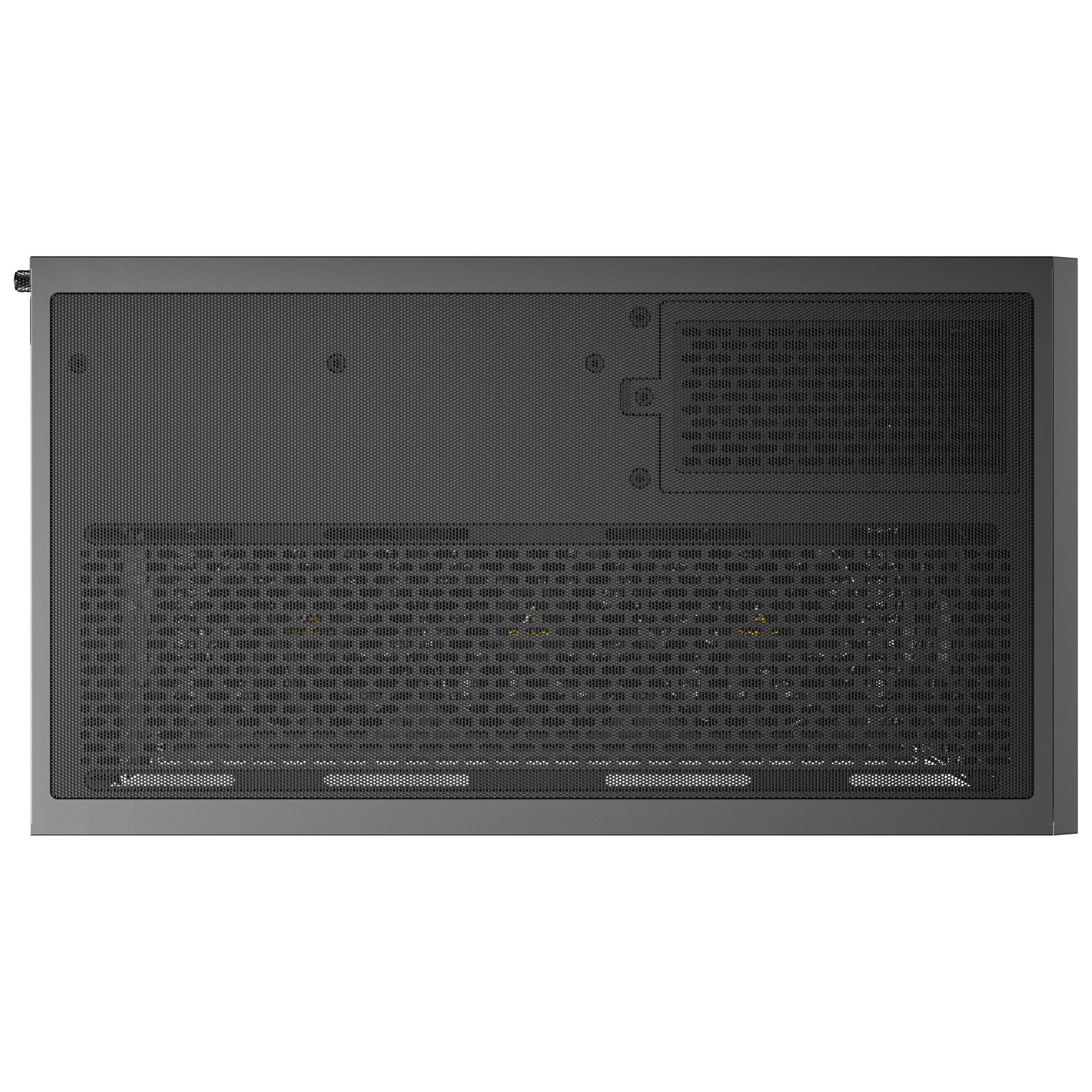 Antec Flux M Mini-Tower-Gehäuse (schwarz | 1x USB-A | 1x USB-C | gehärtetes Glas)