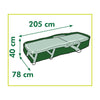 Naturgartenmöbelabdeckung für Lounger