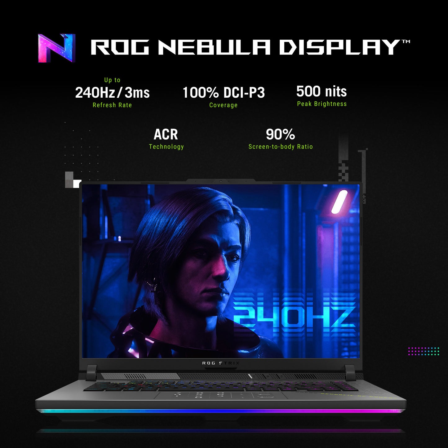 Asus ROG Strix G16 G614pp-S5076W 16 Gaming-Laptop (Grau | R9 8940HX | RTX 5070 | 32 GB | 1 TB SSD)