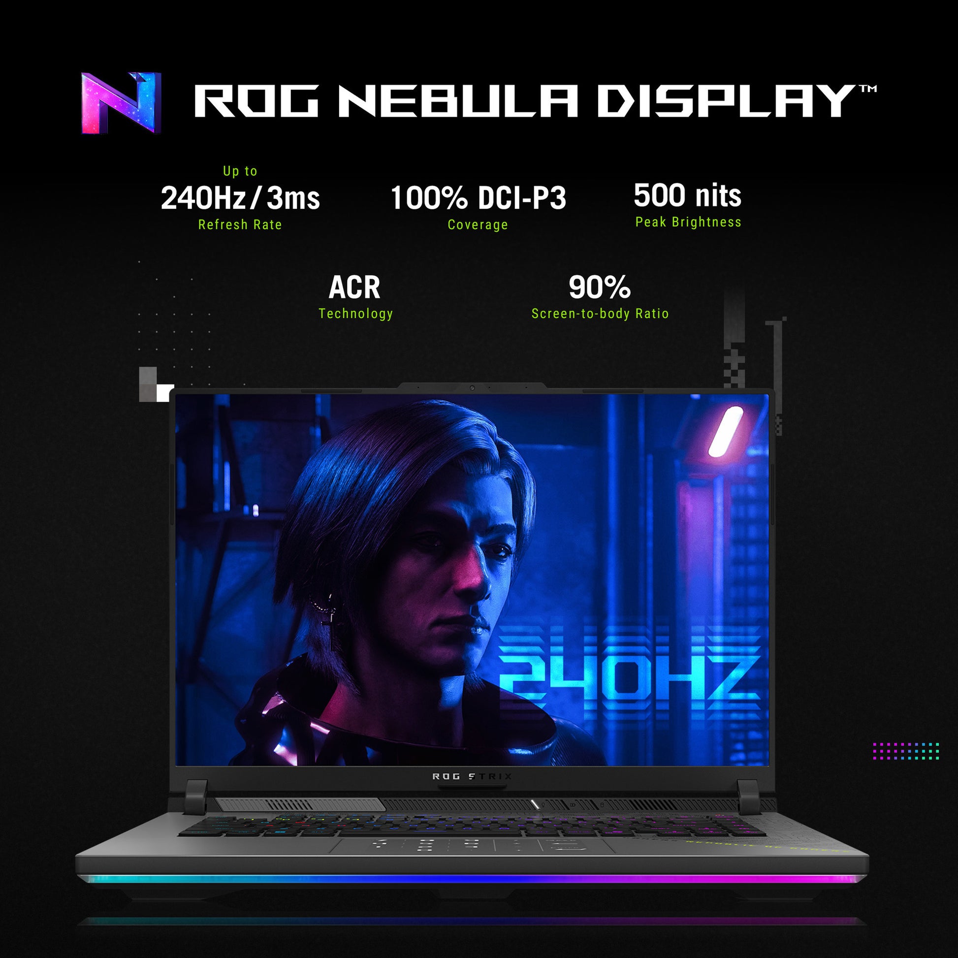 Asus ROG Strix G16 G614pp-S5076W 16 Gaming-Laptop (Grau | R9 8940HX | RTX 5070 | 32 GB | 1 TB SSD)