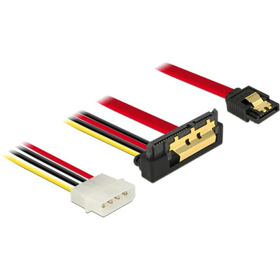 DELOCK SATA 7 PIN + MOLEX 4 PIN NOTOSPLUCK> SATA 22 PIN