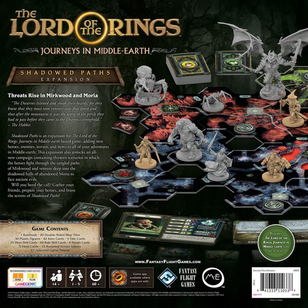 Asmodee der Herr der Ringe: Reisen in Mittelerde -