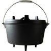 The Windmill Dutch Oven 6 qt Kochtopf (schwarz, ø 31,5 cm | 5,9 Liter)