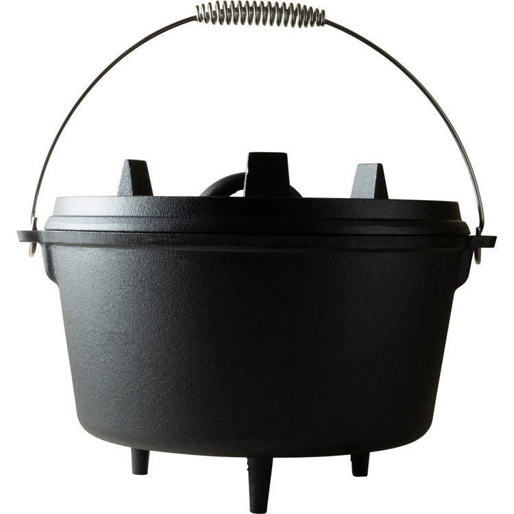 The Windmill Dutch Oven 6 qt Kochtopf (schwarz, ø 31,5 cm | 5,9 Liter)