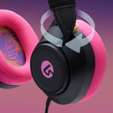 Powera Lucidsound LS10 Kabelgebundenes Gaming-Headset – Midnight Branding Over-Ear-Gaming-Headset (Schwarz Pink, Playstation 5, Playstation 4, Xbox Series X|s, Xbox One, PC, Mobil) - afbeelding 13