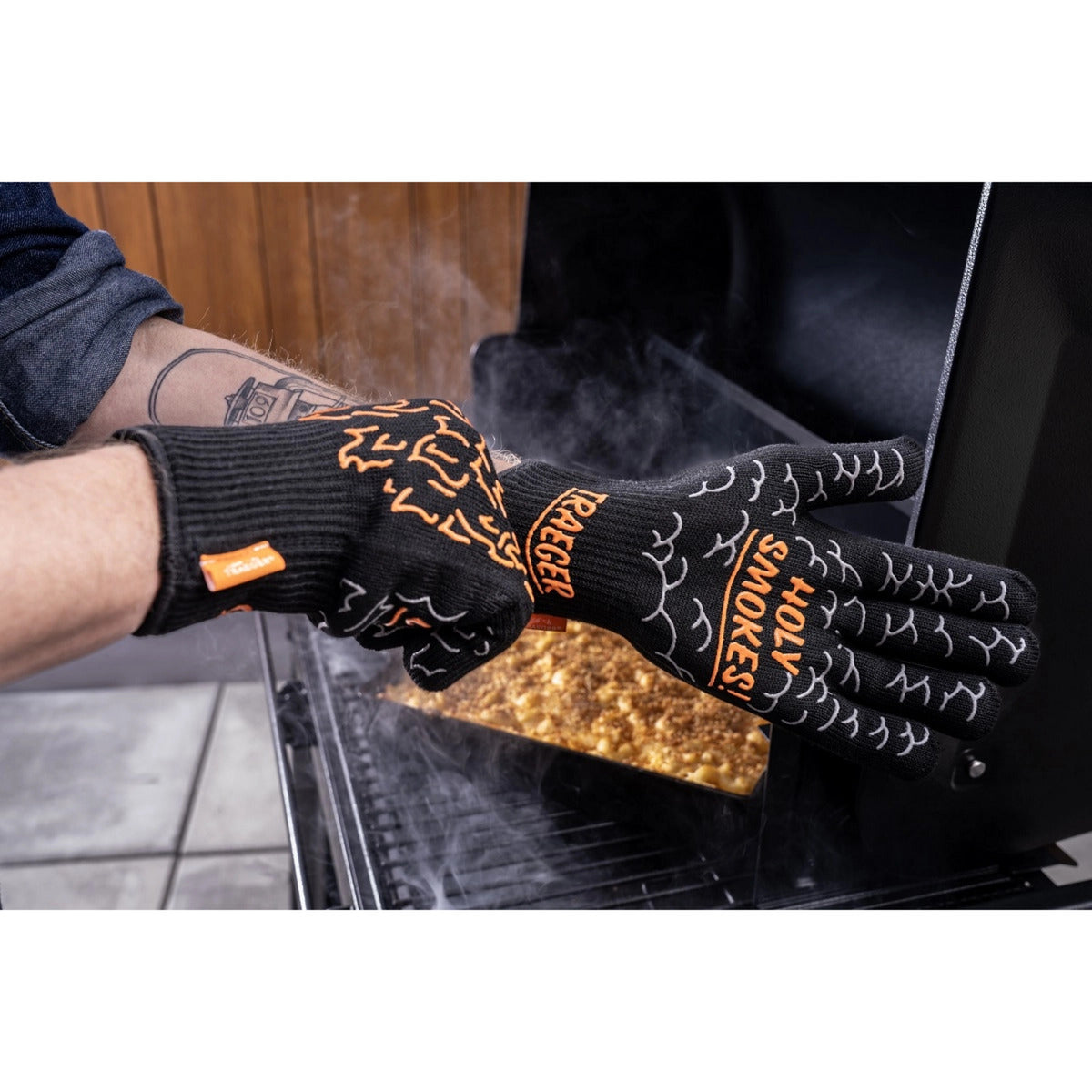 Traeger Grillhandschuh (schwarz, hitzebeständig bis 275 °C)