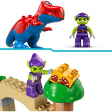Lego Duplo 10463 Dinosaurier Spidey Rex vs. grüner Kobold - afbeelding 5