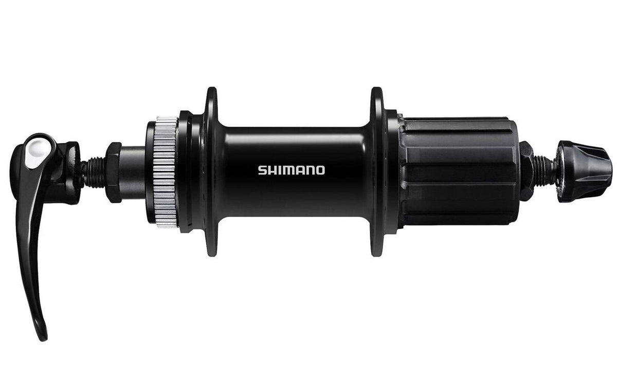 Shimano FH-QC400 Cassettenaaf Centerlock 8-11 Geschwindigkeit 135 32 Schwarz
