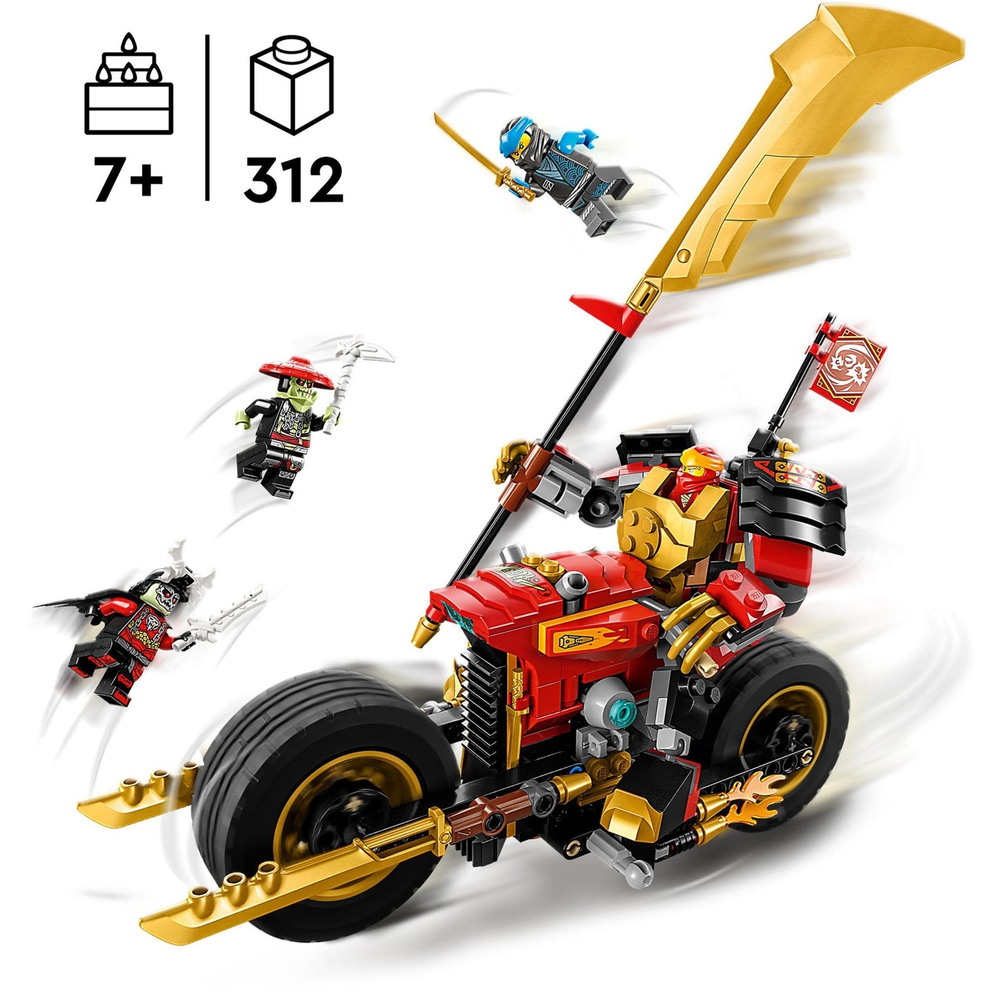 Lego Lego Ninjago 71783 Kais Mech Rider Evo