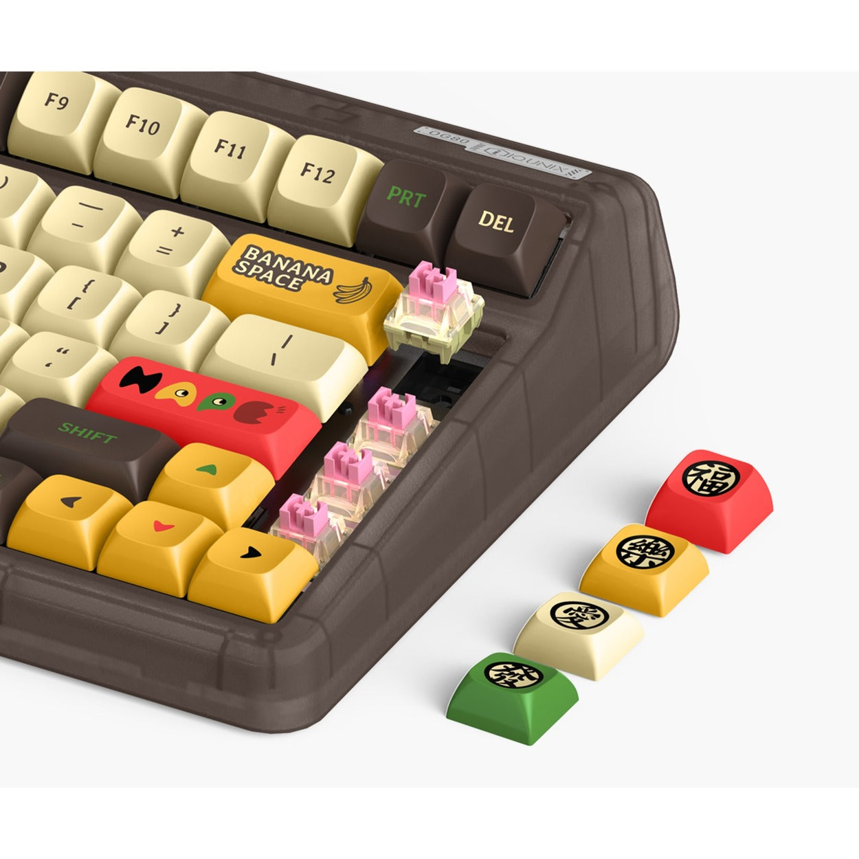 Iqunix OG80 Happy Afe drahtlose mechanische Tastatur