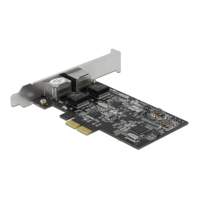 Delock PCI Express X2 -Karte an 2x RJ45 2,5 Gigabit Lan R.