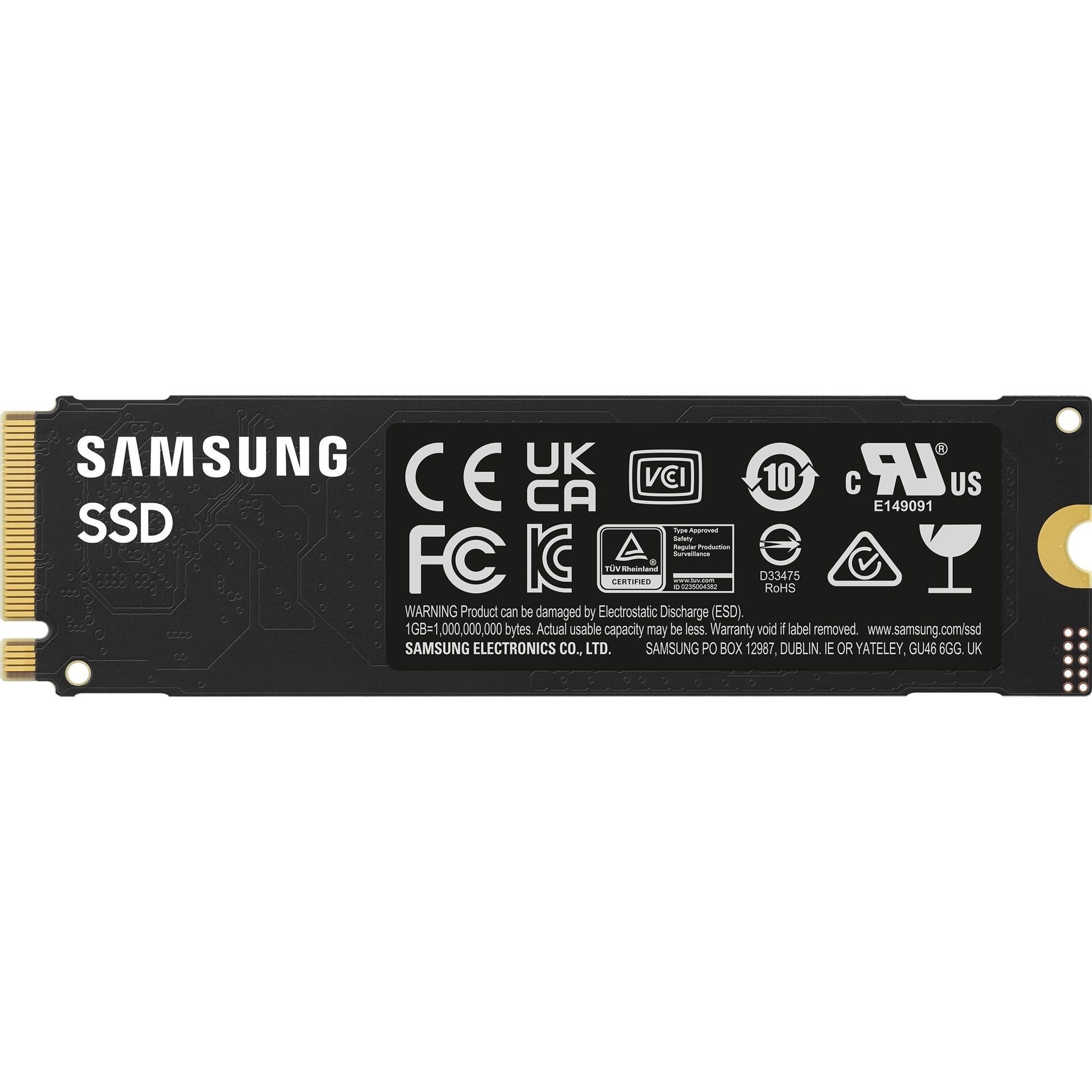Samsung MZ-V9S2T0BW MZ-V9S2T0 SSD, 2 TB, M.2, 7150 MB S