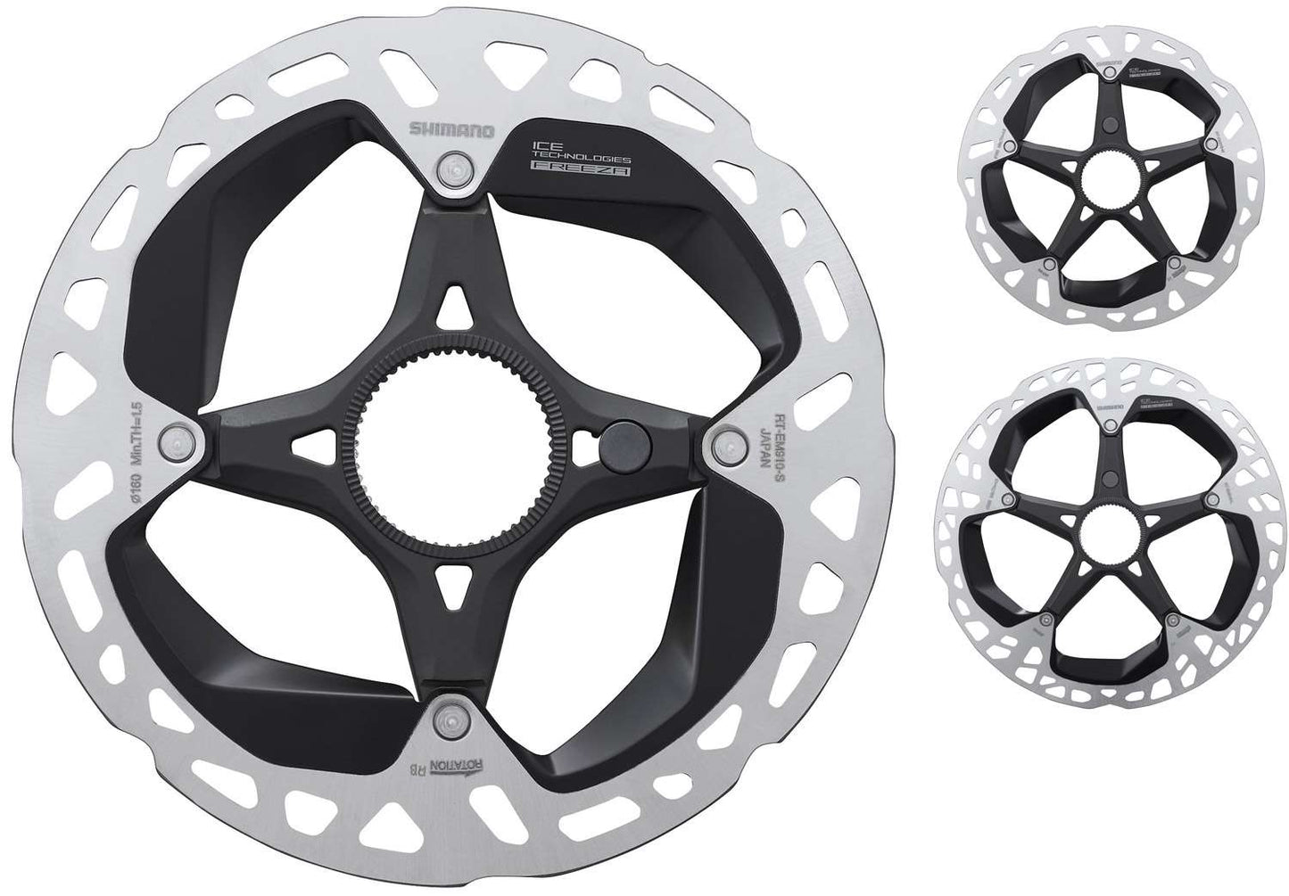Shimano Steps RT-EM910 Center-Lock-Scheibenrotor für E-Bike
