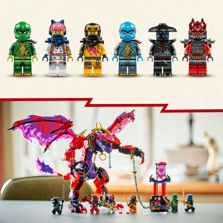 LEGO 71832 Ninjago Lightntand Dragon aus dem Chaos