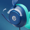 Powera Lucidsound LS10X Gen 2 Kabelgebundenes Gaming-Headset – Mariner Blue Over-Ear-Gaming-Headset (Dunkelblau Hellblau, Xbox Series X|S, Xbox One, PC)