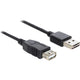 Delock Easy-USB-A 2.0 Männchen> USB-A 2.0 Weibchen