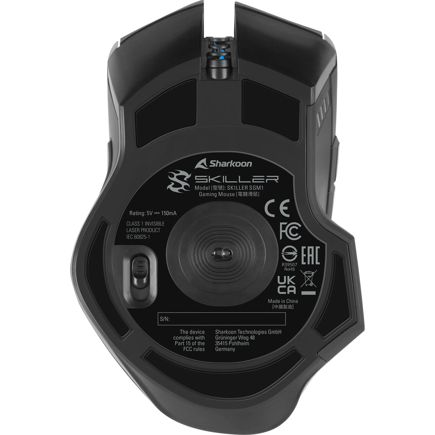 Sharkoon Skiller SGM1 RGB Gaming Muis