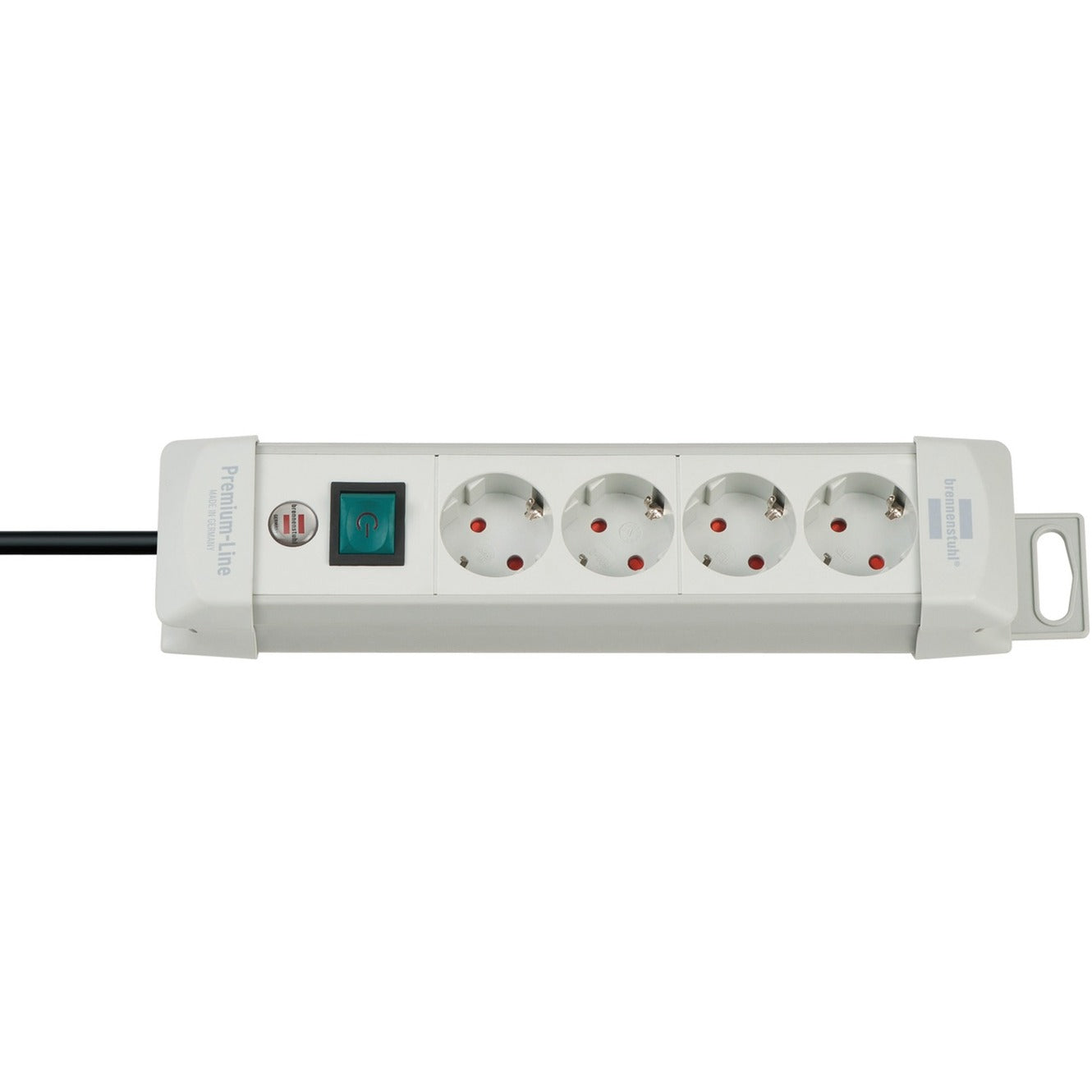 Brennenstuhl Premium-Line 4-fache Sockel mit Switch 1