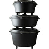 The Windmill Dutch Oven 6 qt Kochtopf (schwarz, ø 31,5 cm | 5,9 Liter)