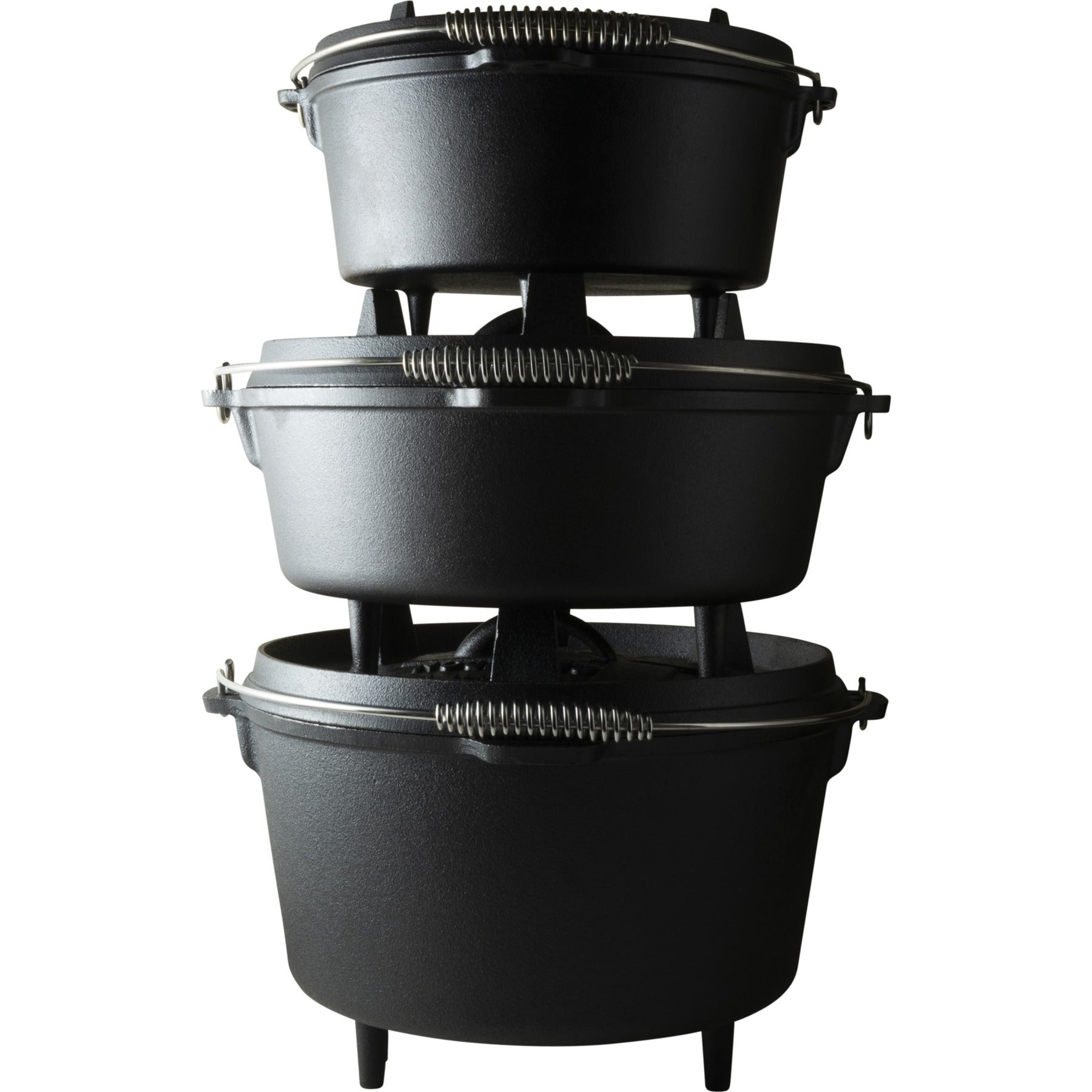 The Windmill Dutch Oven 6 qt Kochtopf (schwarz, ø 31,5 cm | 5,9 Liter)