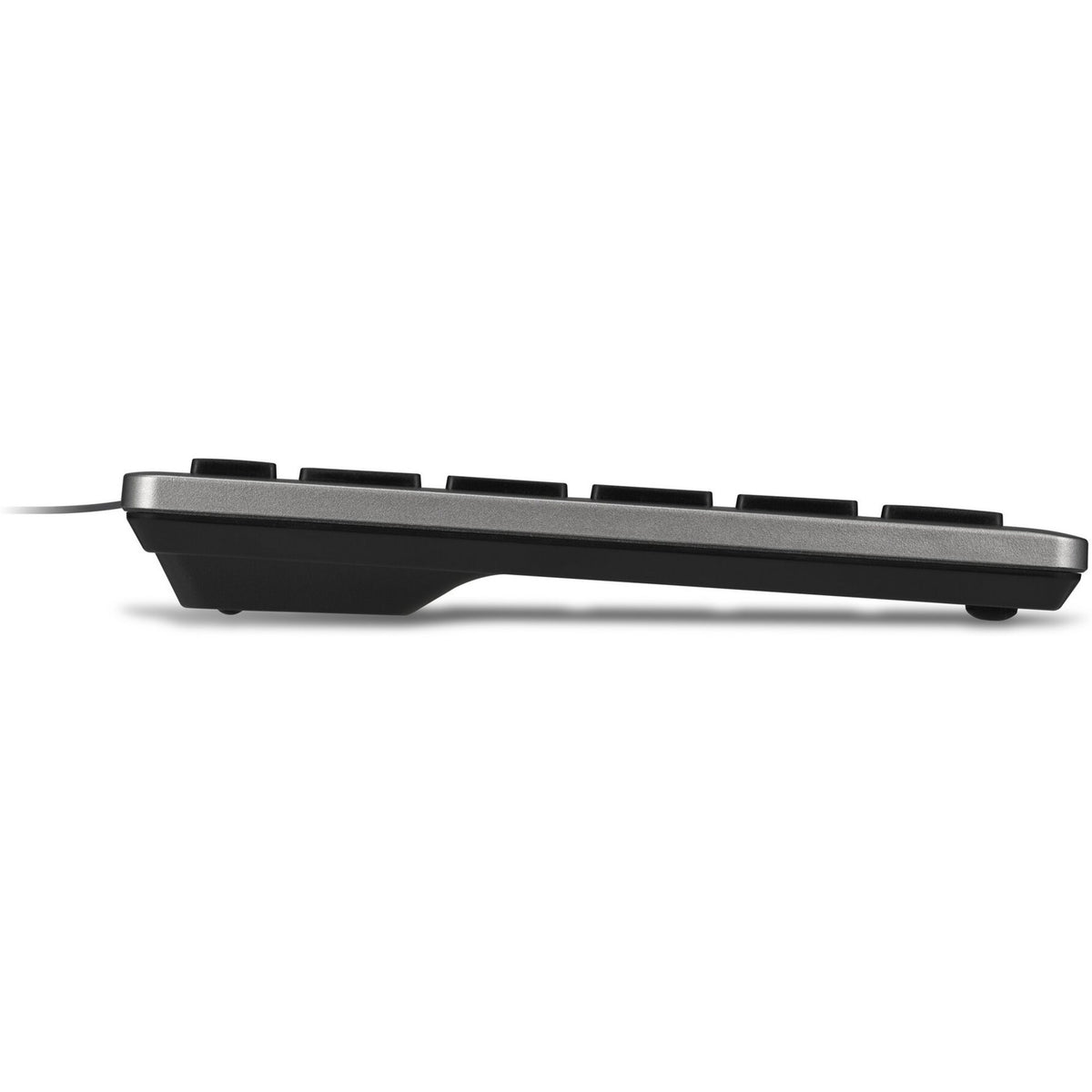 Kensington KB515 EQ USB-C USB-A kabelgebundene Tastatur (grau, US-internationales Layout (QWERTY), Scherenschalter, 100 %)