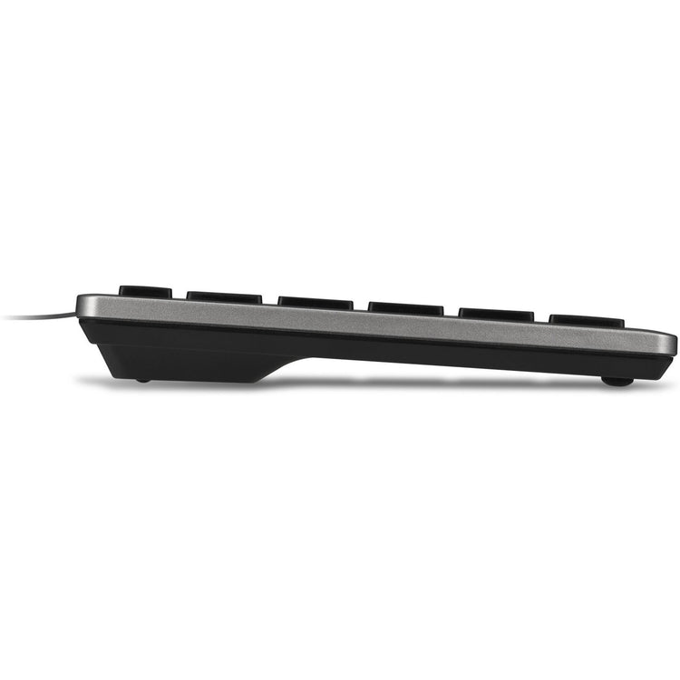 Kensington KB515 EQ USB-C USB-A kabelgebundene Tastatur (grau, US-internationales Layout (QWERTY), Scherenschalter, 100 %)