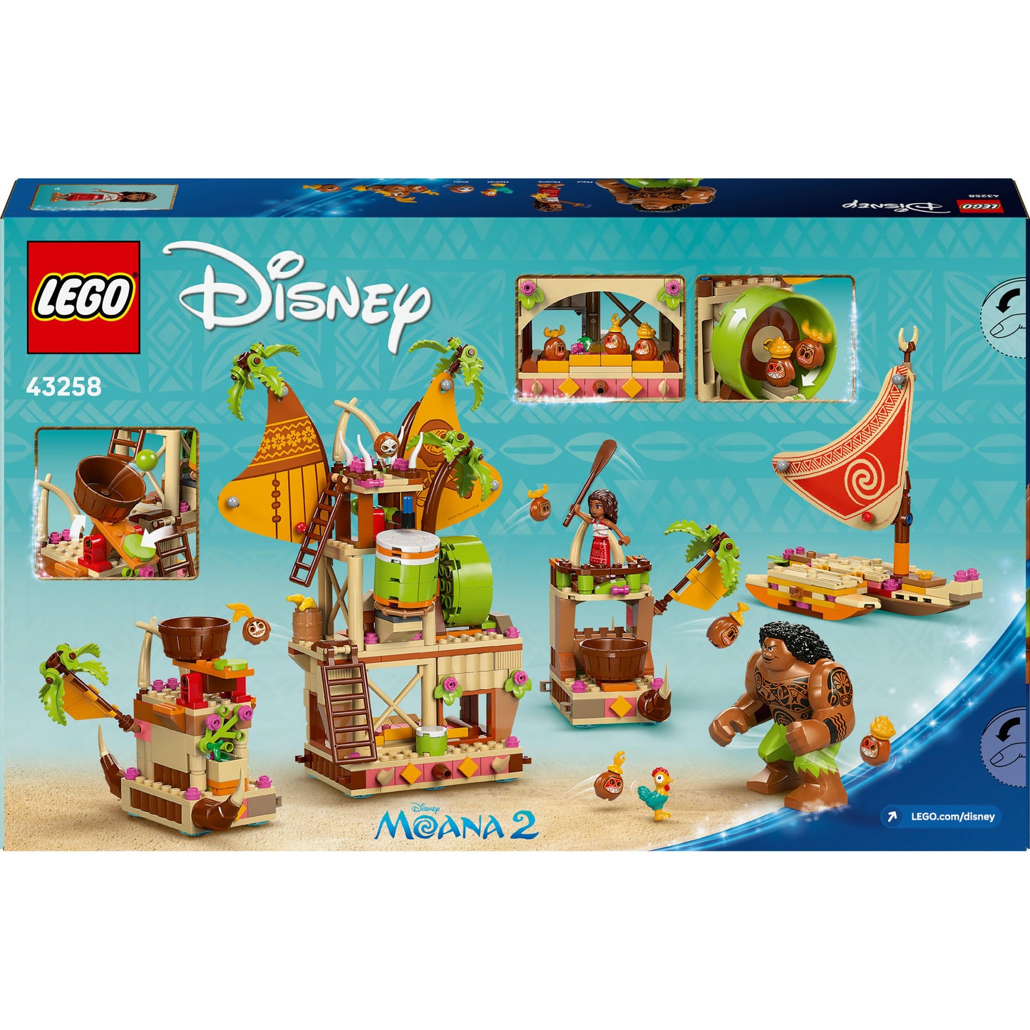 Disney Lego 43258 Prinzessin Kakamora Boot