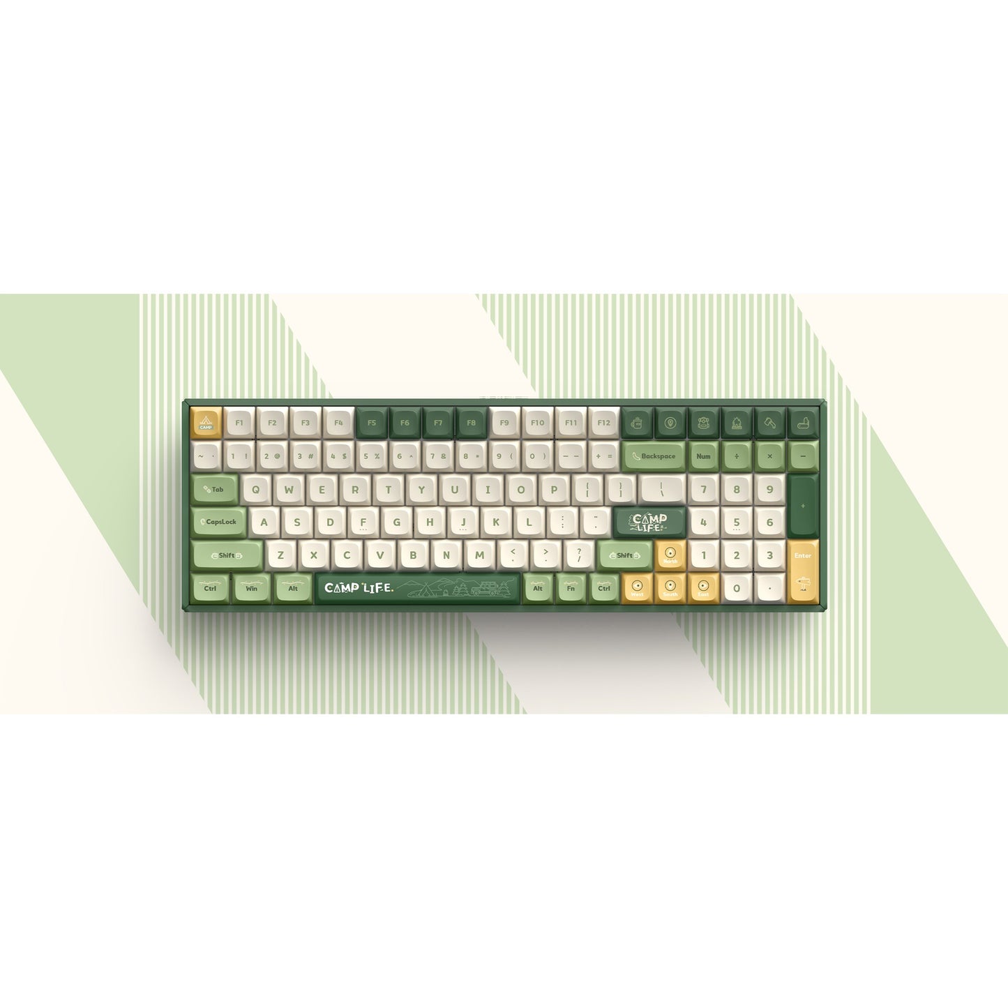 Iqunix F97 Camping Wireless mechanischer Tastatur