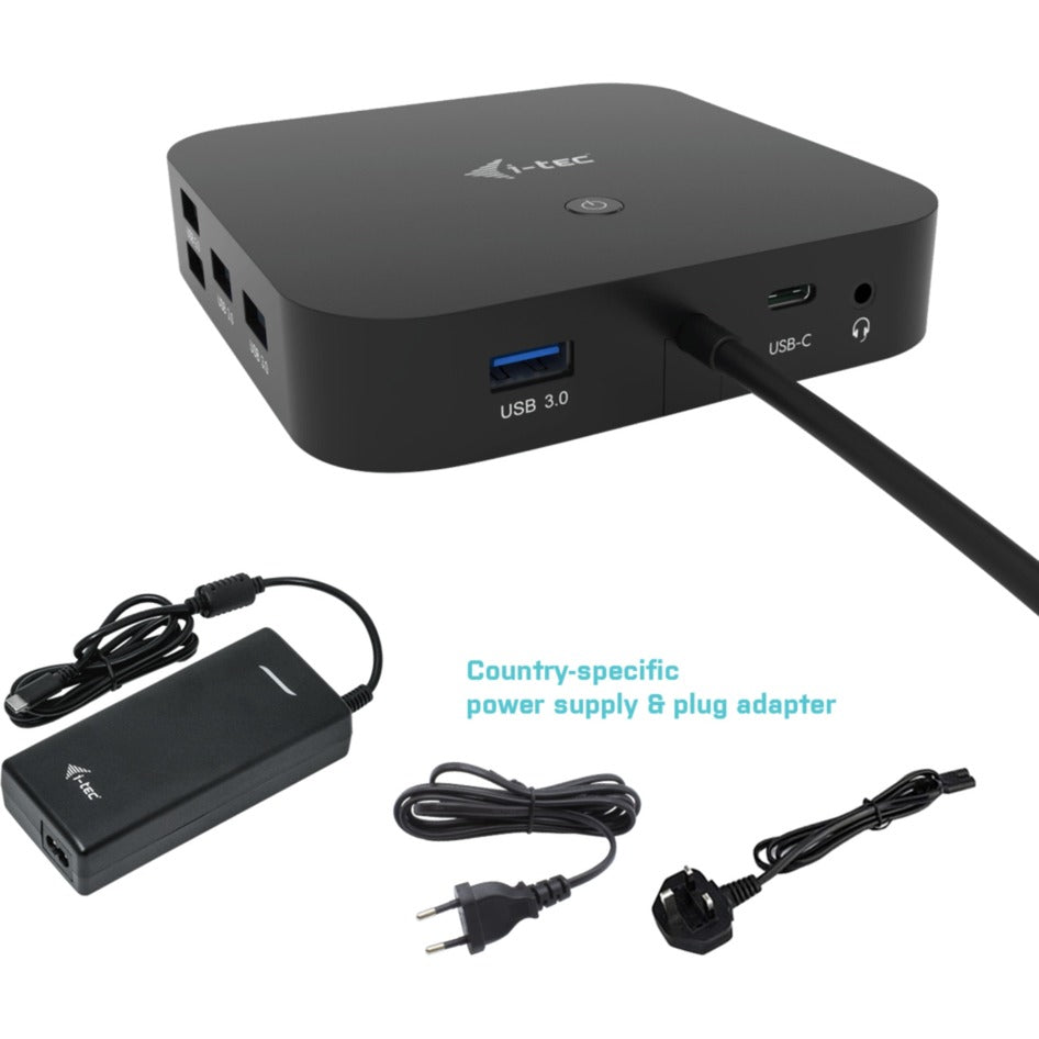 I-tec USB-C HDMI DP Docking Station mit Lieferung