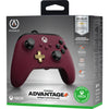 Powera Advantage Plus Kabelgebundener Controller für Xbox Series X|s – Ruby (Dunkelrot, Xbox Series X|s, Xbox One, PC)