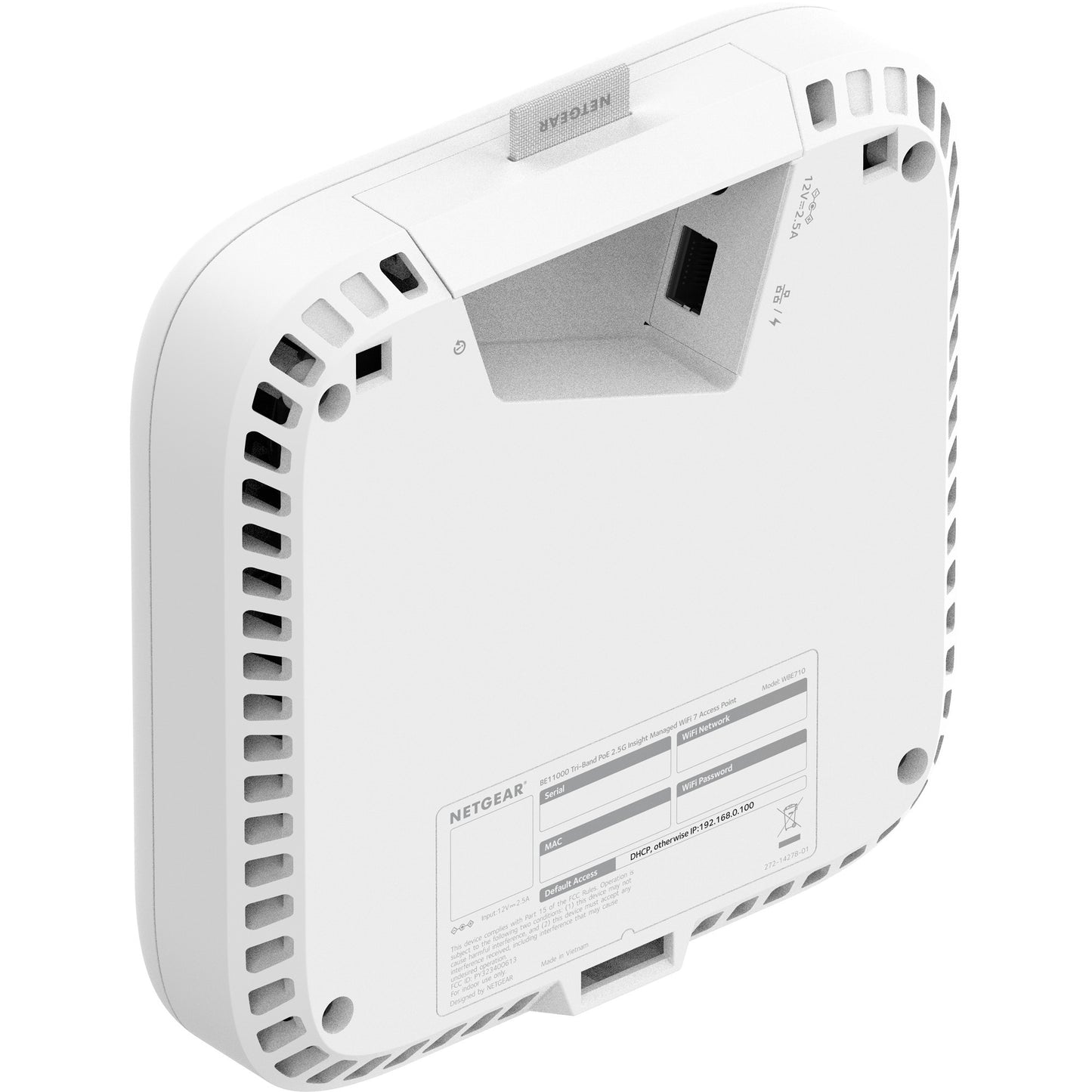 Netgear WBE710 Insight Acadable WiFi 7 Access Point