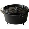 The Windmill Dutch Oven 4,5 qt Kochtopf (schwarz, ø 25,5 cm | 3,8 Liter)