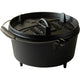 The Windmill Dutch Oven 4,5 qt Kochtopf (schwarz, ø 25,5 cm | 3,8 Liter)