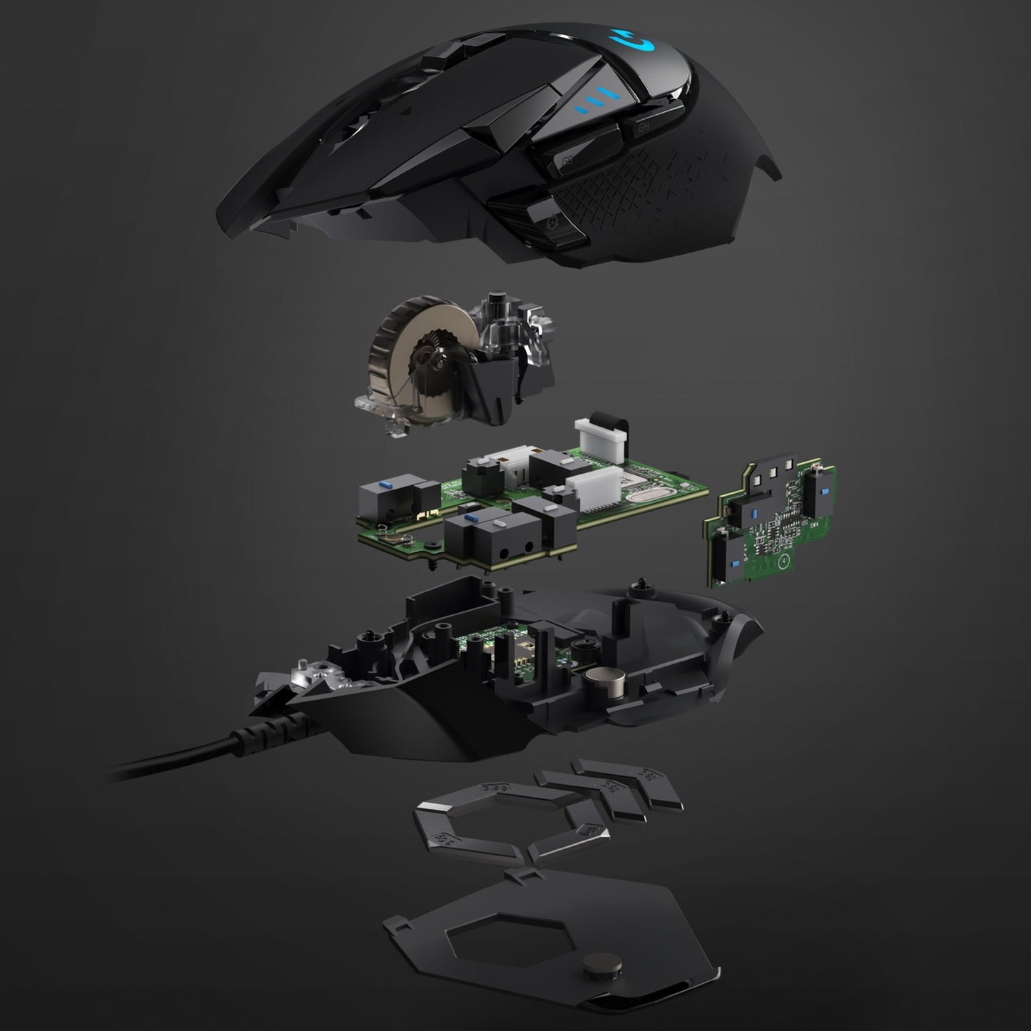 Logitech G502 Hero High Performance Gaming Maus