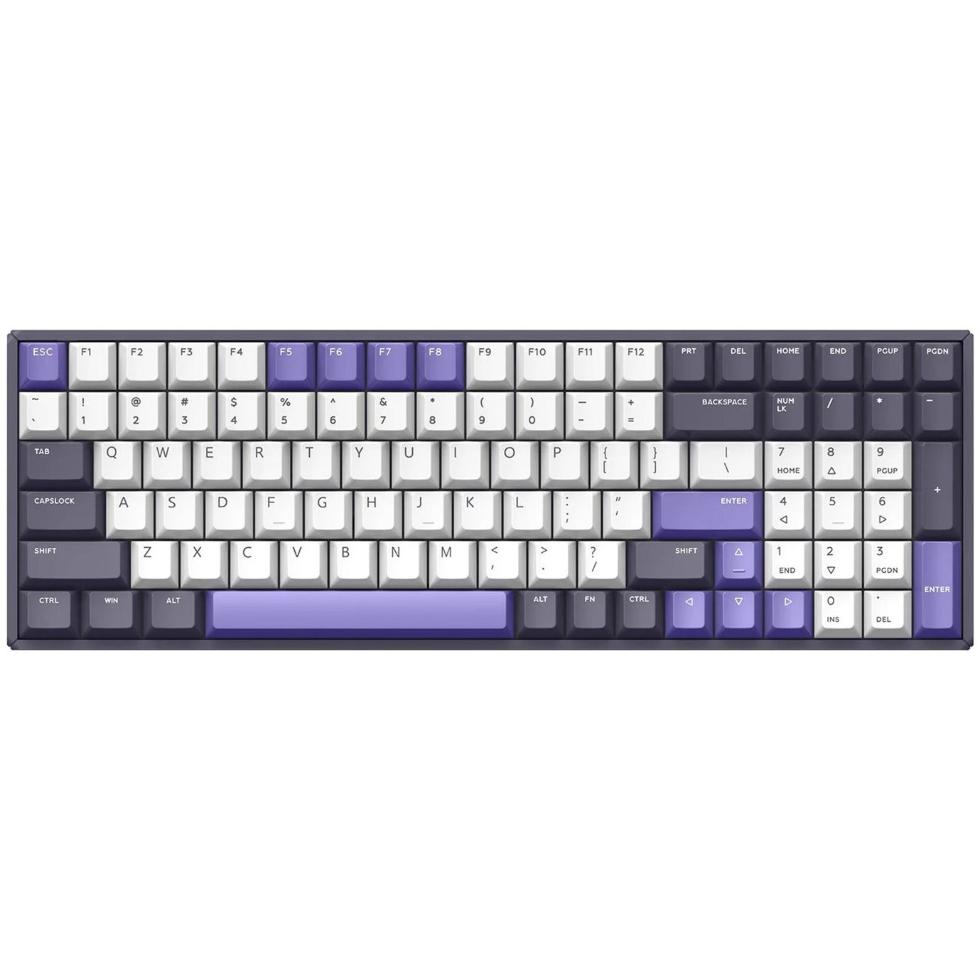 Iqunix F97 Lavandin Wireless mechanischer Tastatur