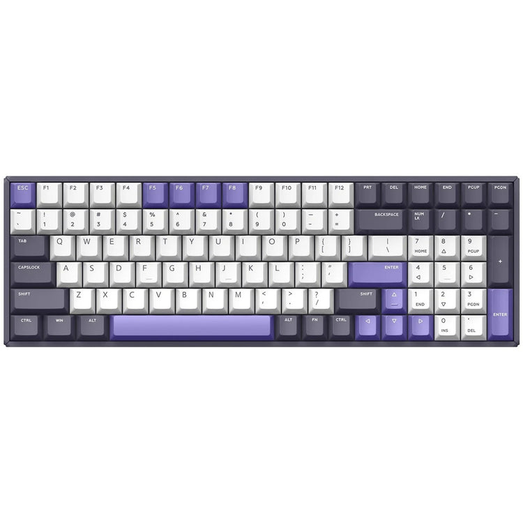 Iqunix F97 Lavandin Wireless mechanischer Tastatur