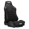 Next Level Racing ERS3 Rennstuhl mit haptischem Feedback, Sim-Rennsitz (schwarz)