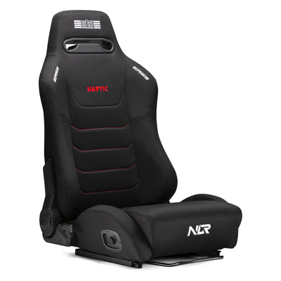 Next Level Racing ERS3 Rennstuhl mit haptischem Feedback, Sim-Rennsitz (schwarz)