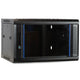 DSI 4U-Wandschrank mit Glastür-Server-Rack (schwarz)