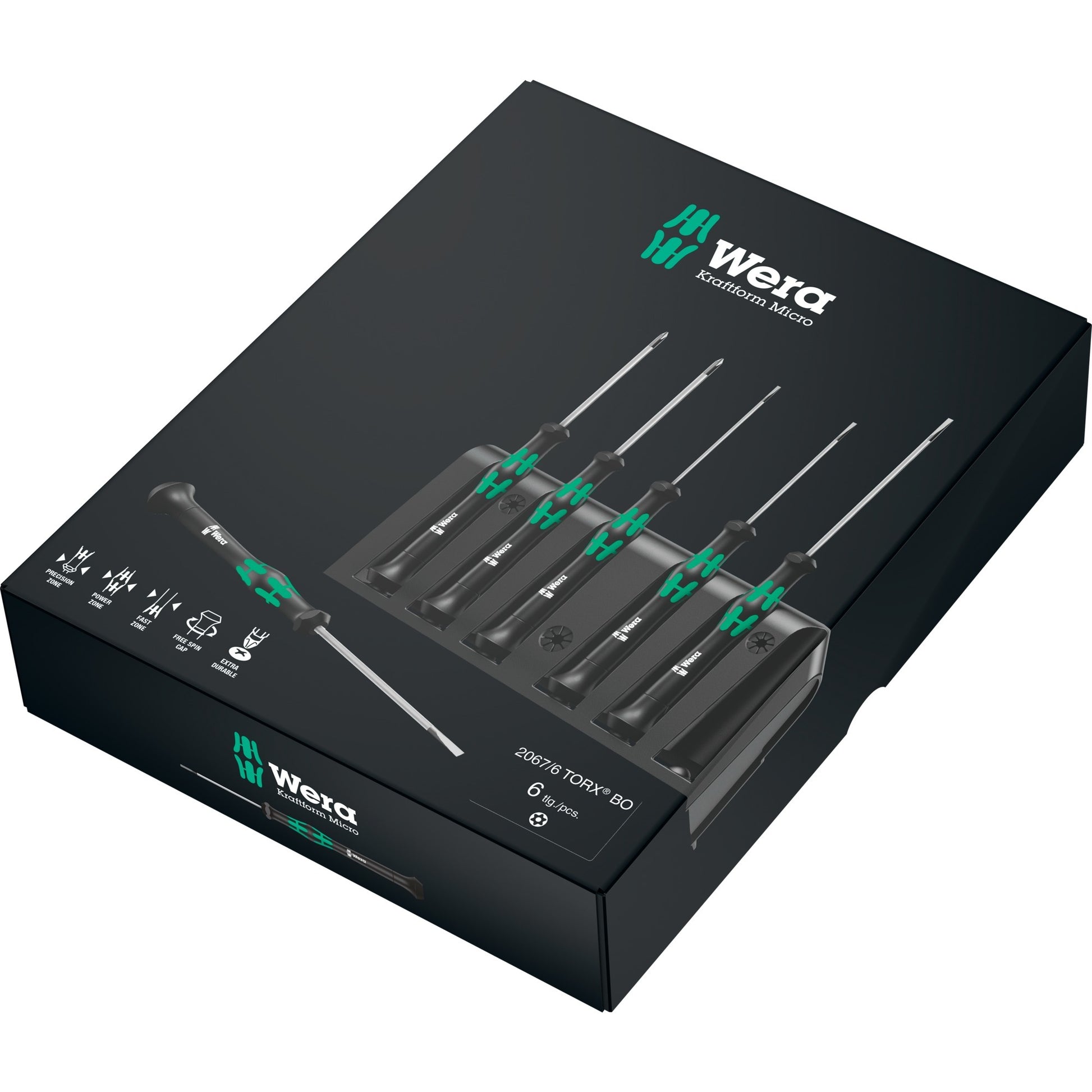 Wera 2067 6 Elektronik Torx Bo Schraubendreher Set + r