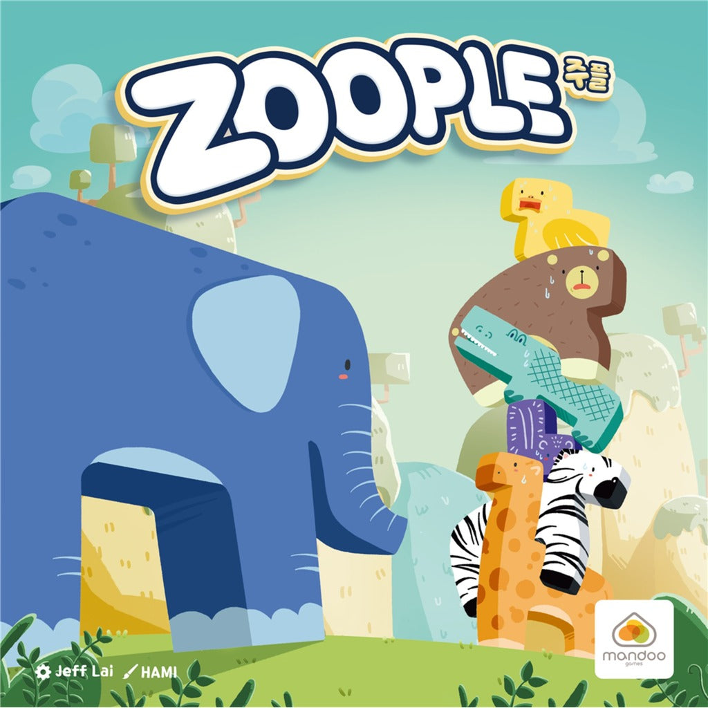 Europäisches Spielernetzwerk Zoople Brettspiel (englisch, 2 – 4 Spieler, 10 – 30 Minuten, ab 8 Jahren)