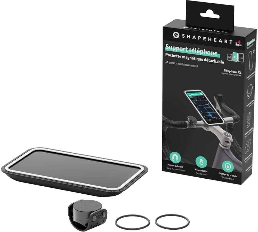 Shapeheart magnetische Smartphone-Halterung fürs Fahrrad