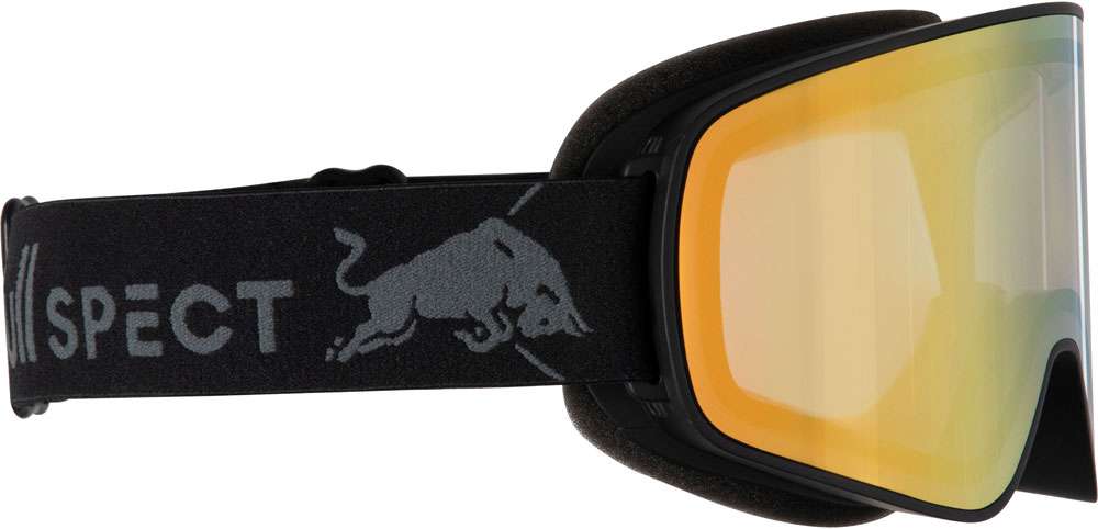 Red Bull Spect Eyewear Rush-16gox Brown Gold Chrom X – Skibrille